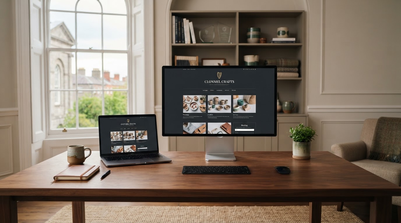 bespoke website template design