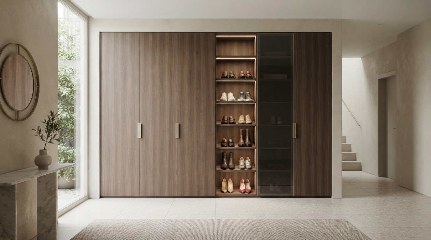 Massgeschneiderter Schuhschrank