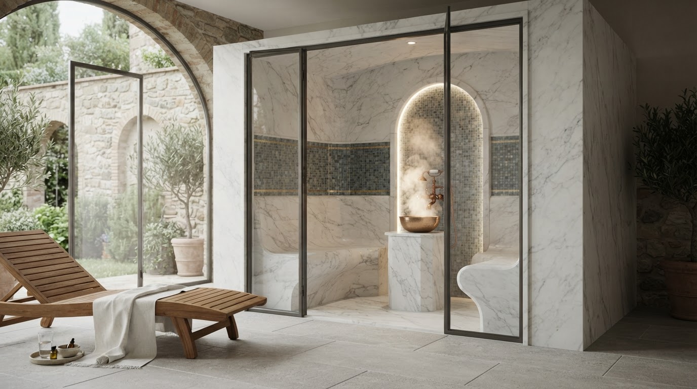 bagno turco su misura