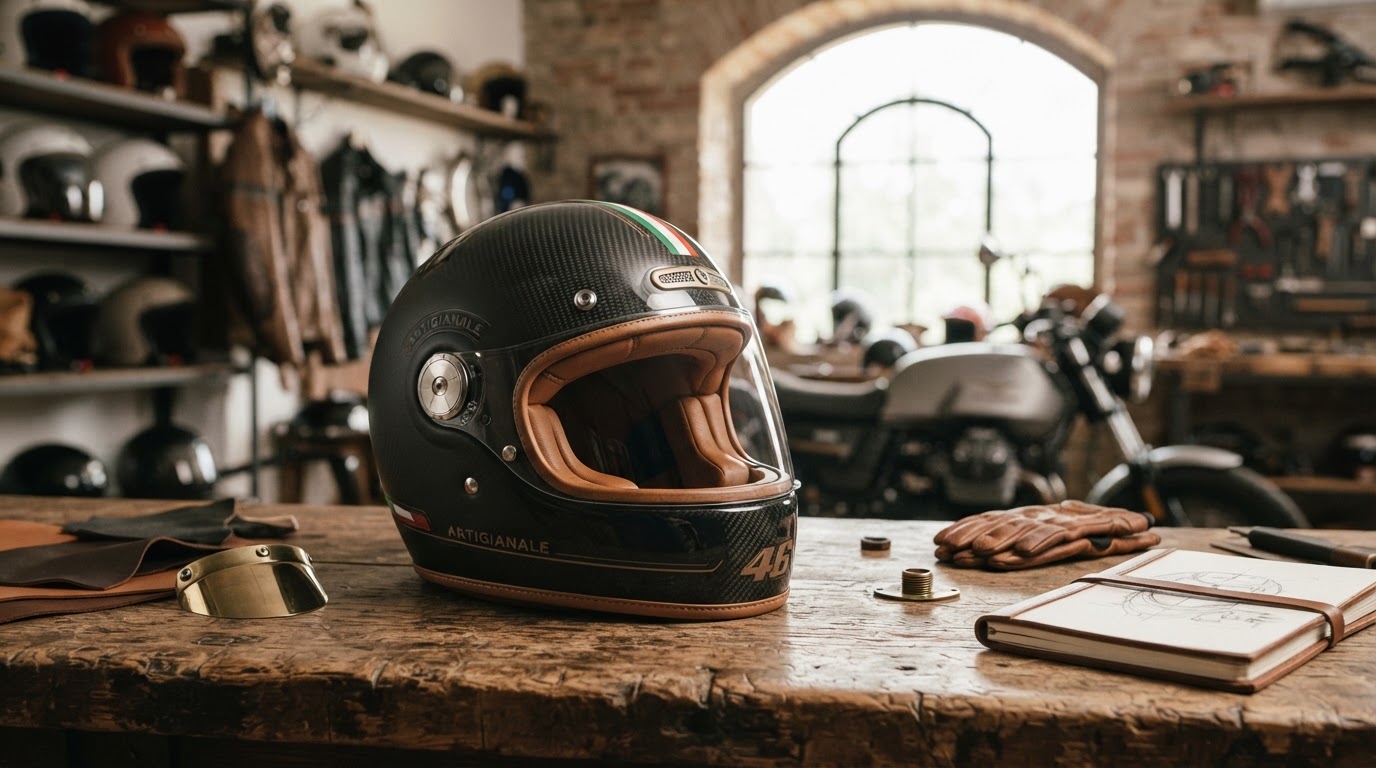 Casco moto su misura