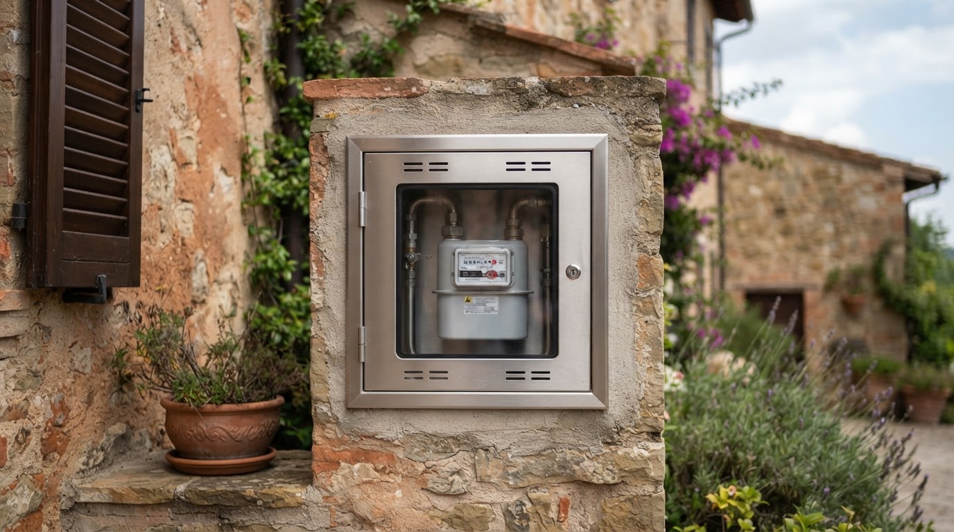 cassetta contatore gas