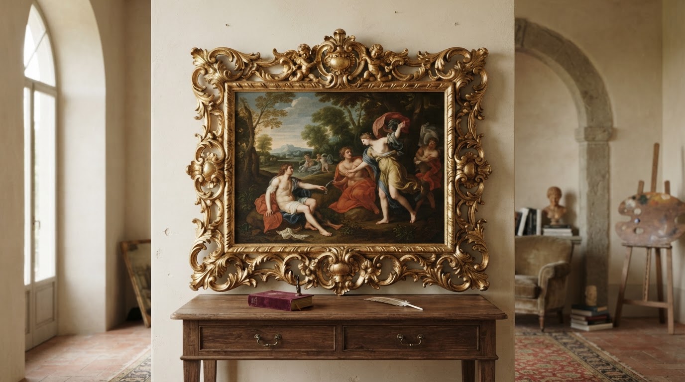 cornice barocca su misura