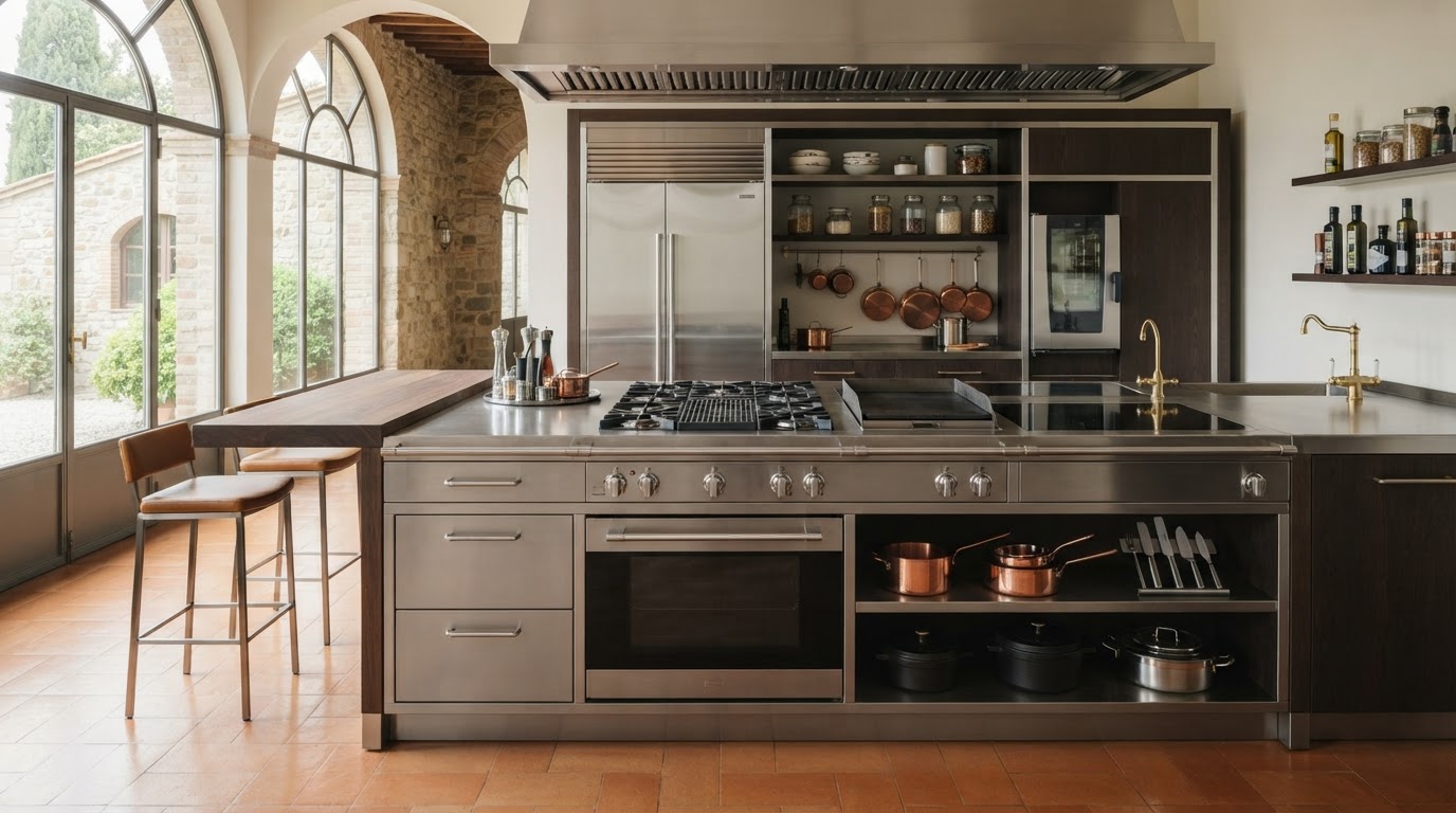 cucina professionale su misura