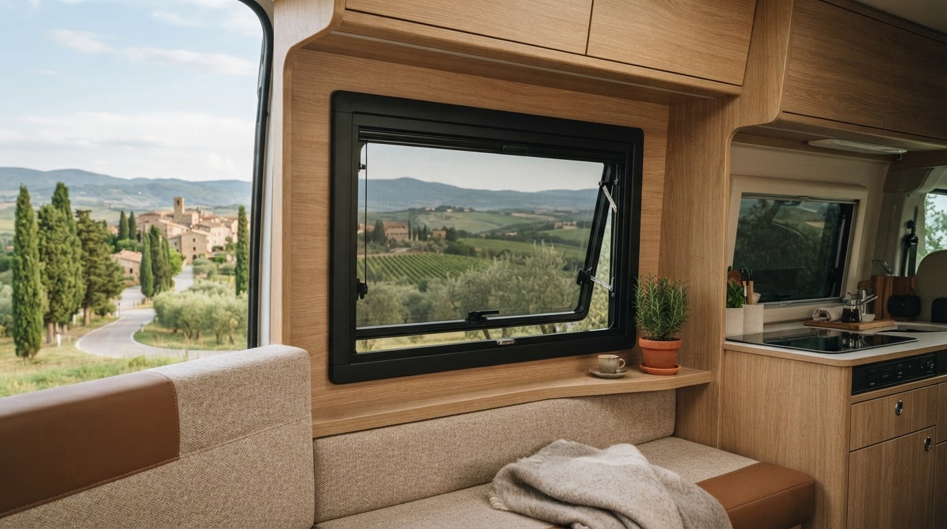 finestra camper su misura