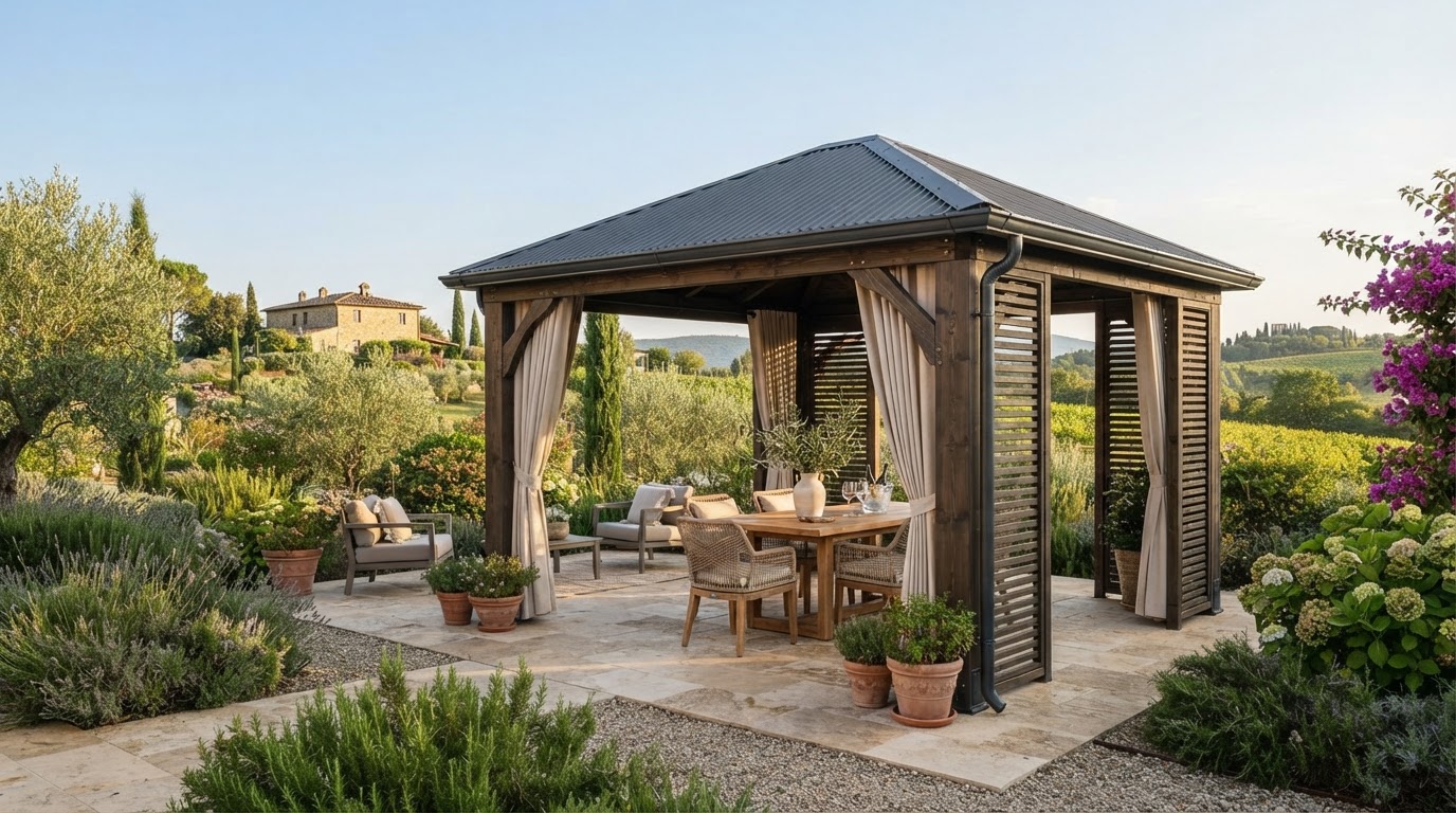 gazebo su misura
