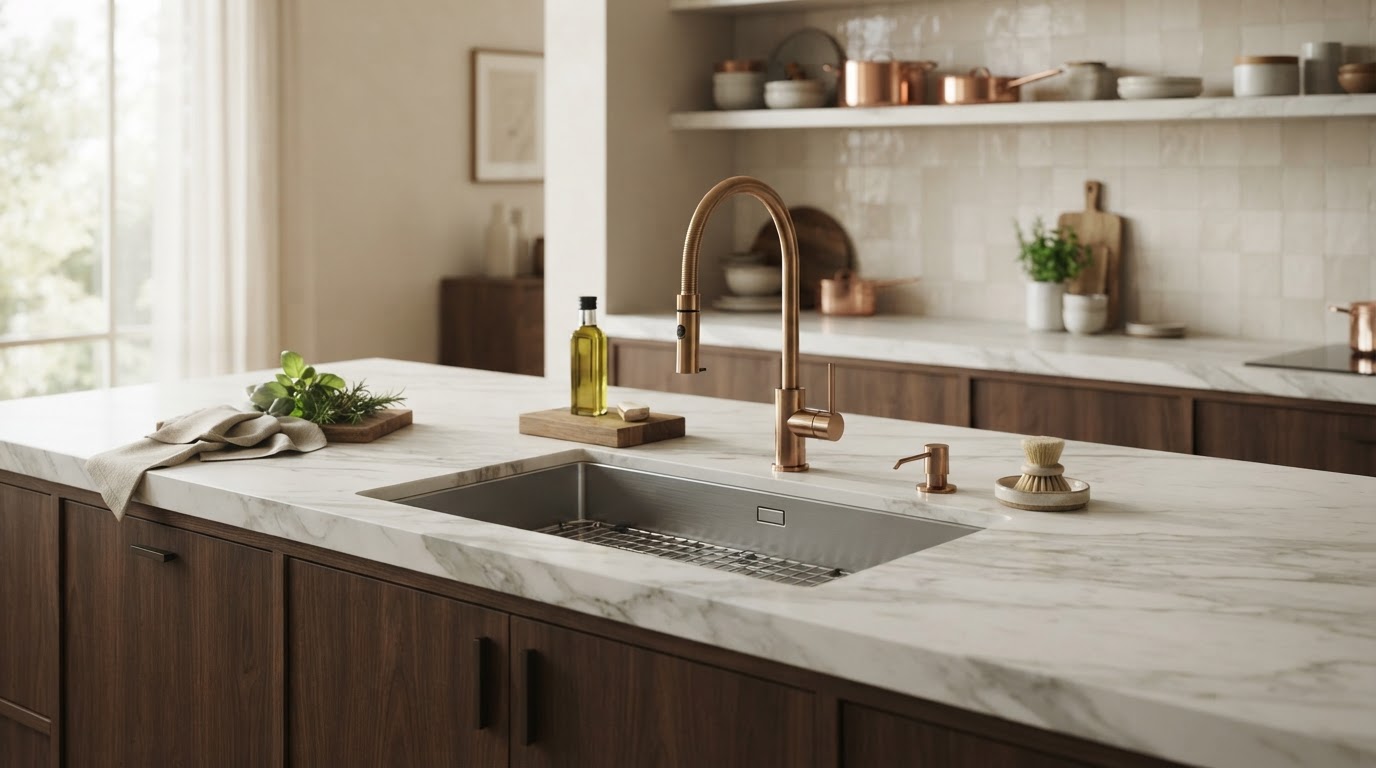 Lavello cucina su misura