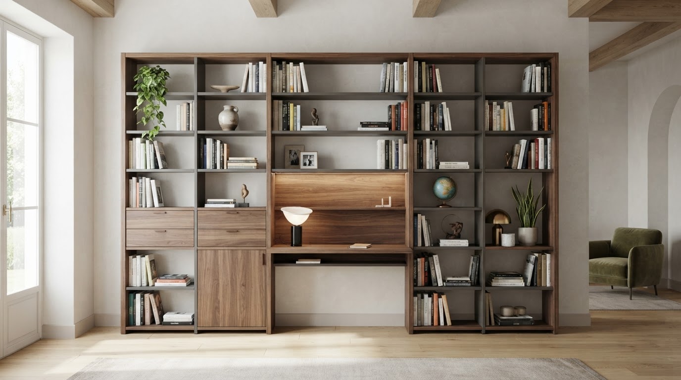 libreria fai da te su misura