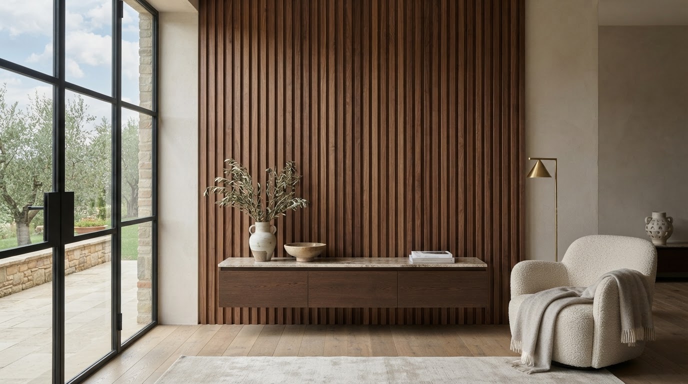 listelli in legno su misura