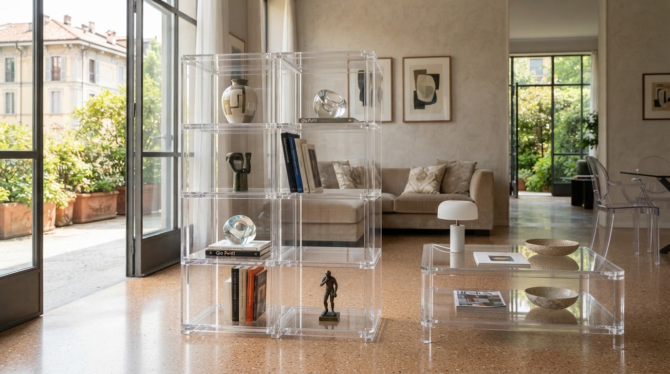 Mobili in plexiglass su misura