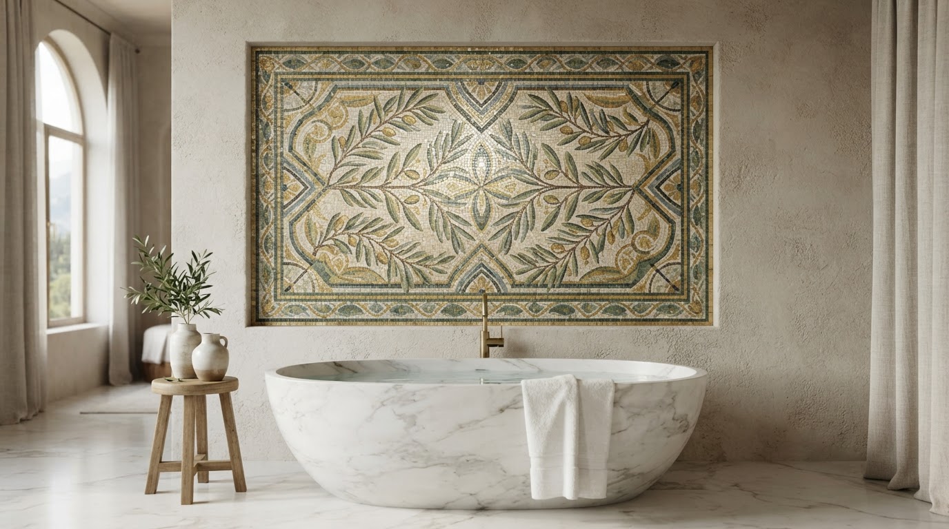 mosaico su misura