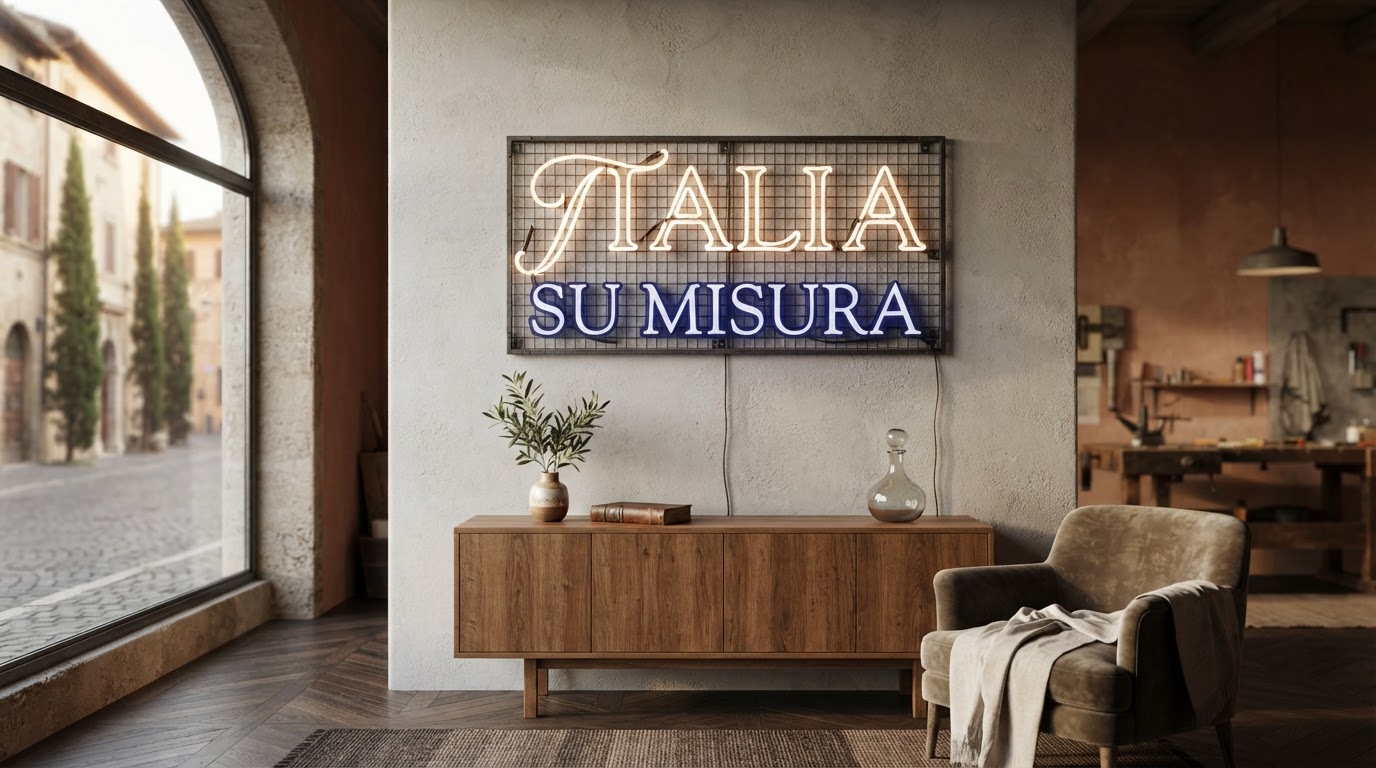 insegna al neon personalizzata
