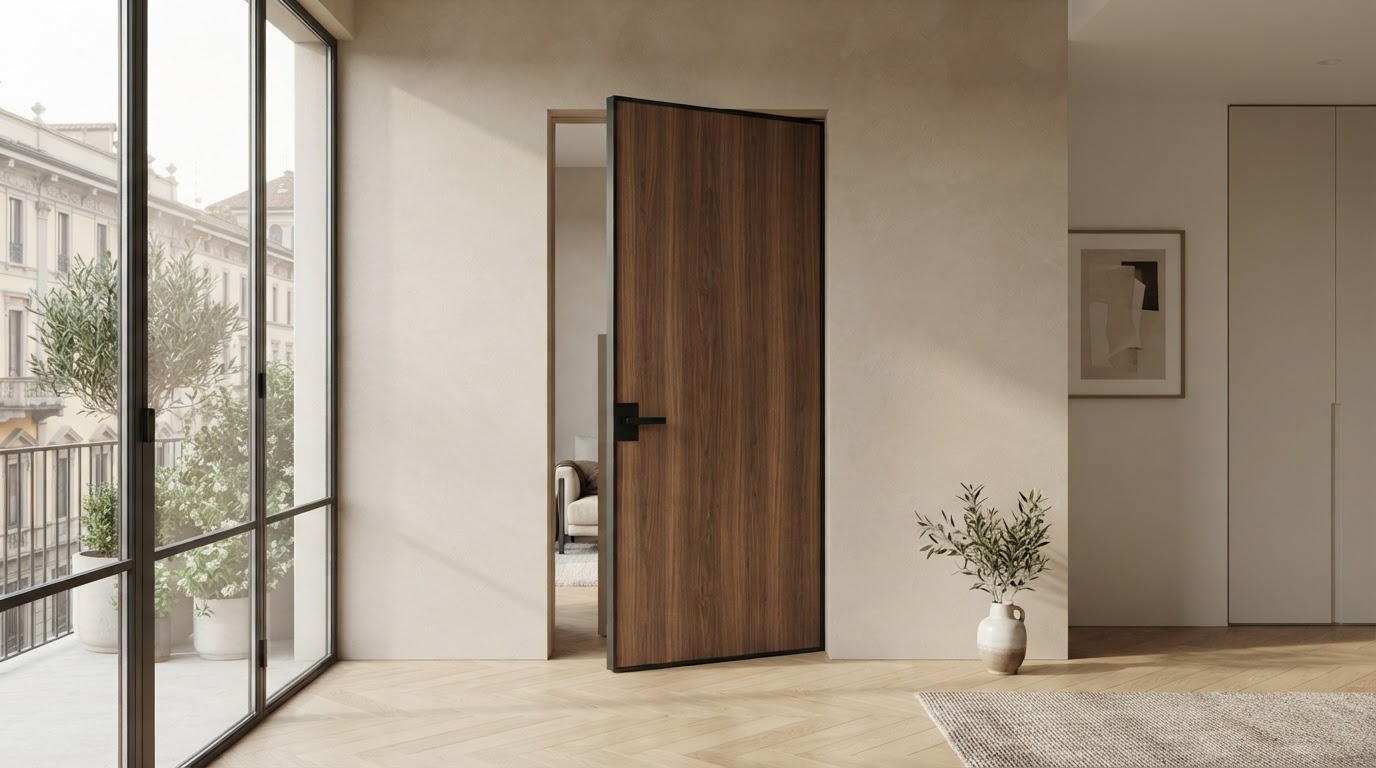 Porta rototraslante su misura