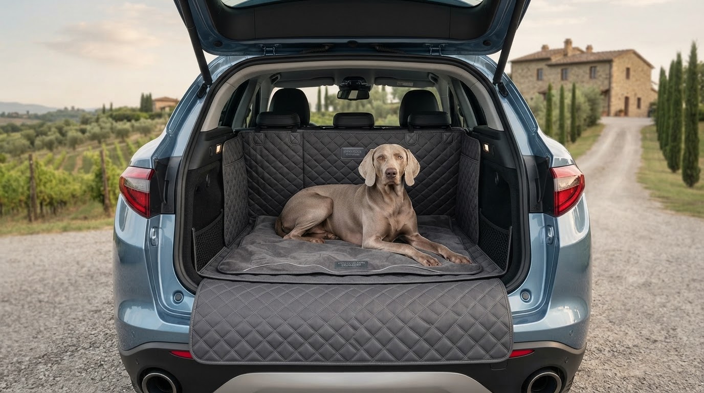 copertura bagagliaio auto per cane