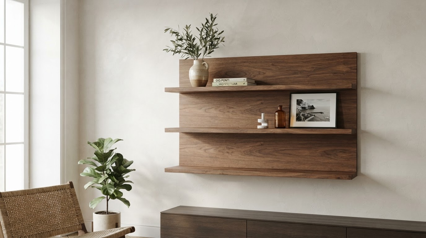 Ripiano in legno su misura