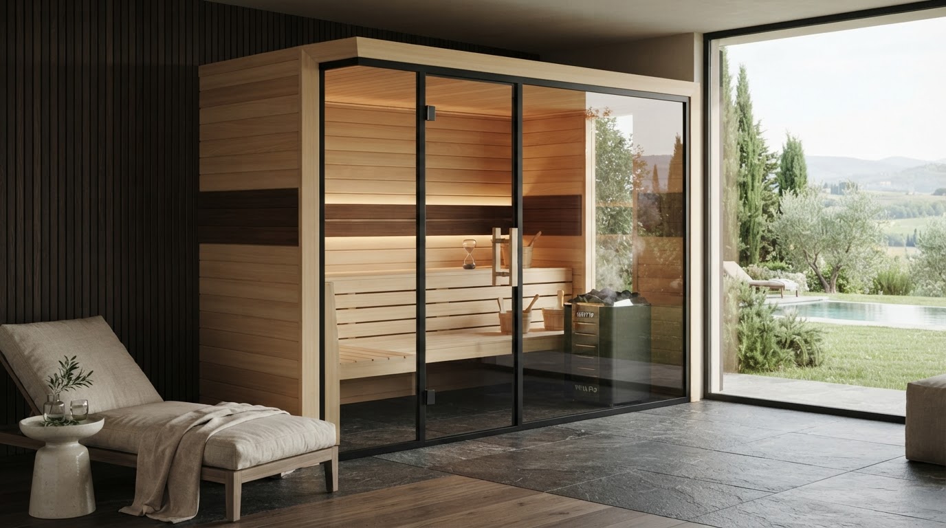 sauna su misura