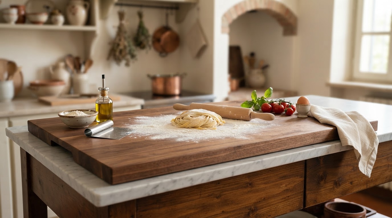 spianatoia in legno su misura