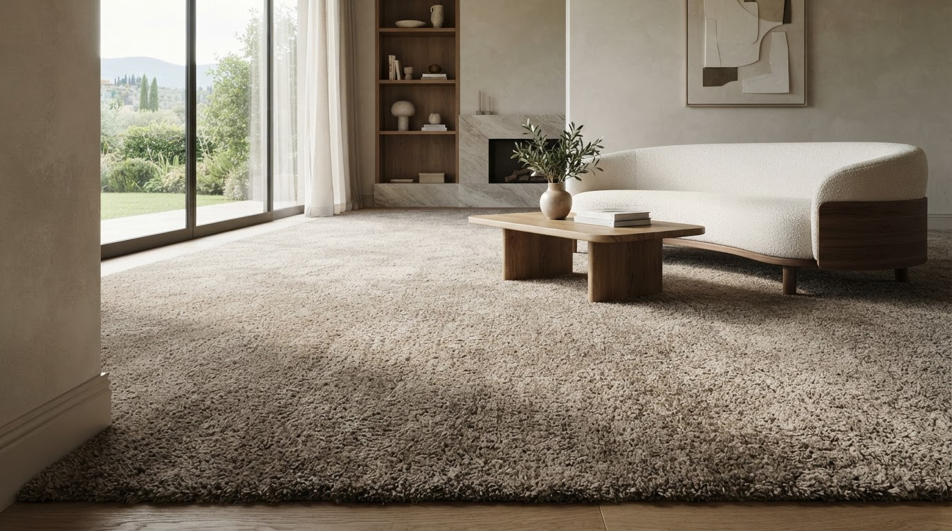 tappeto in moquette su misura