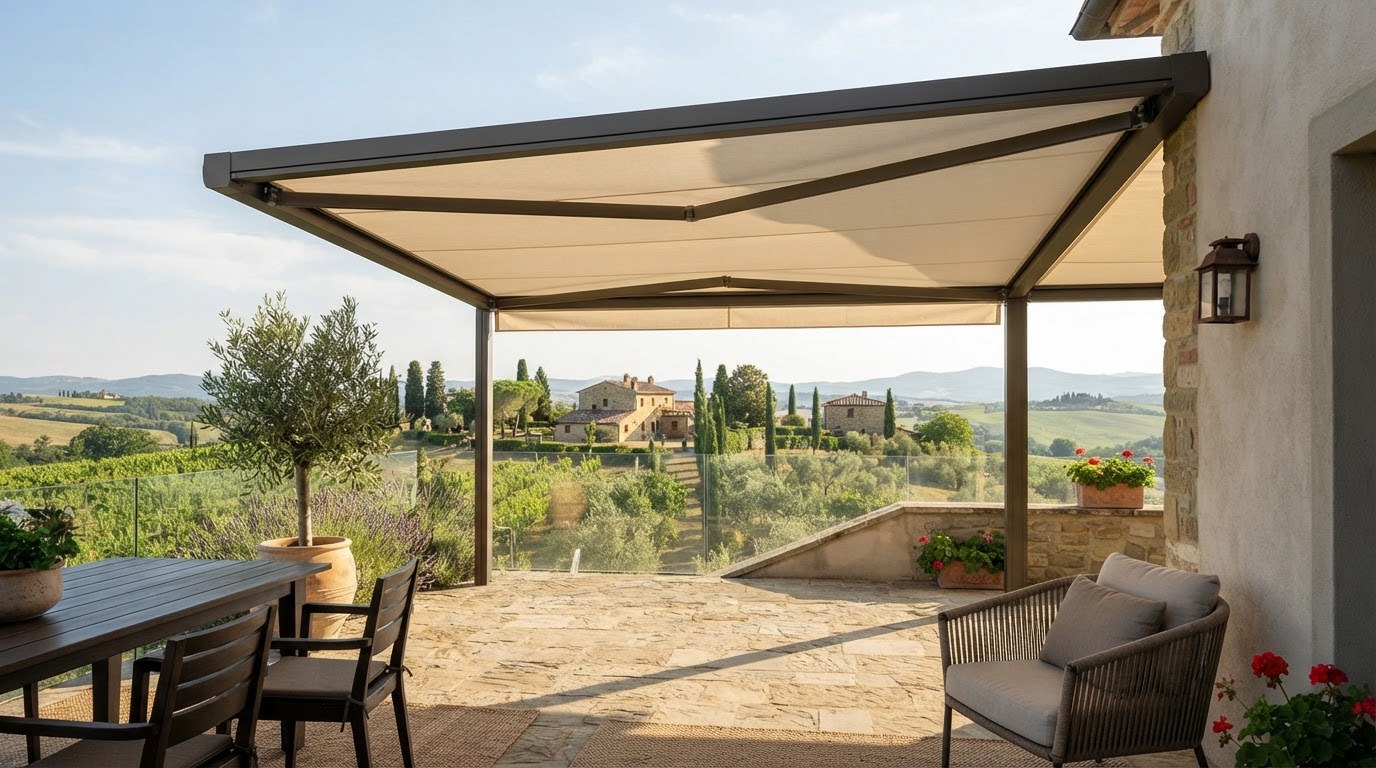 telo tenda da sole su misura