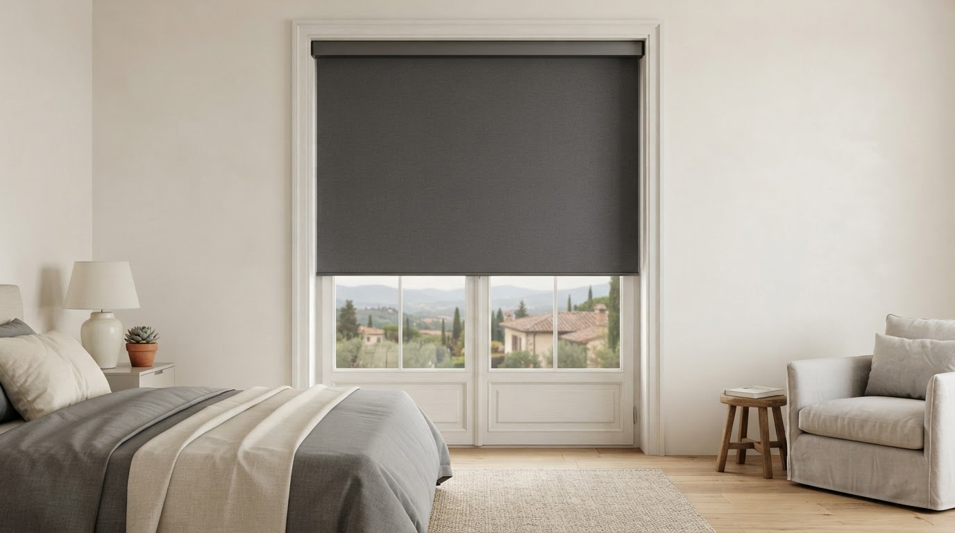 tenda a rullo oscurante su misura