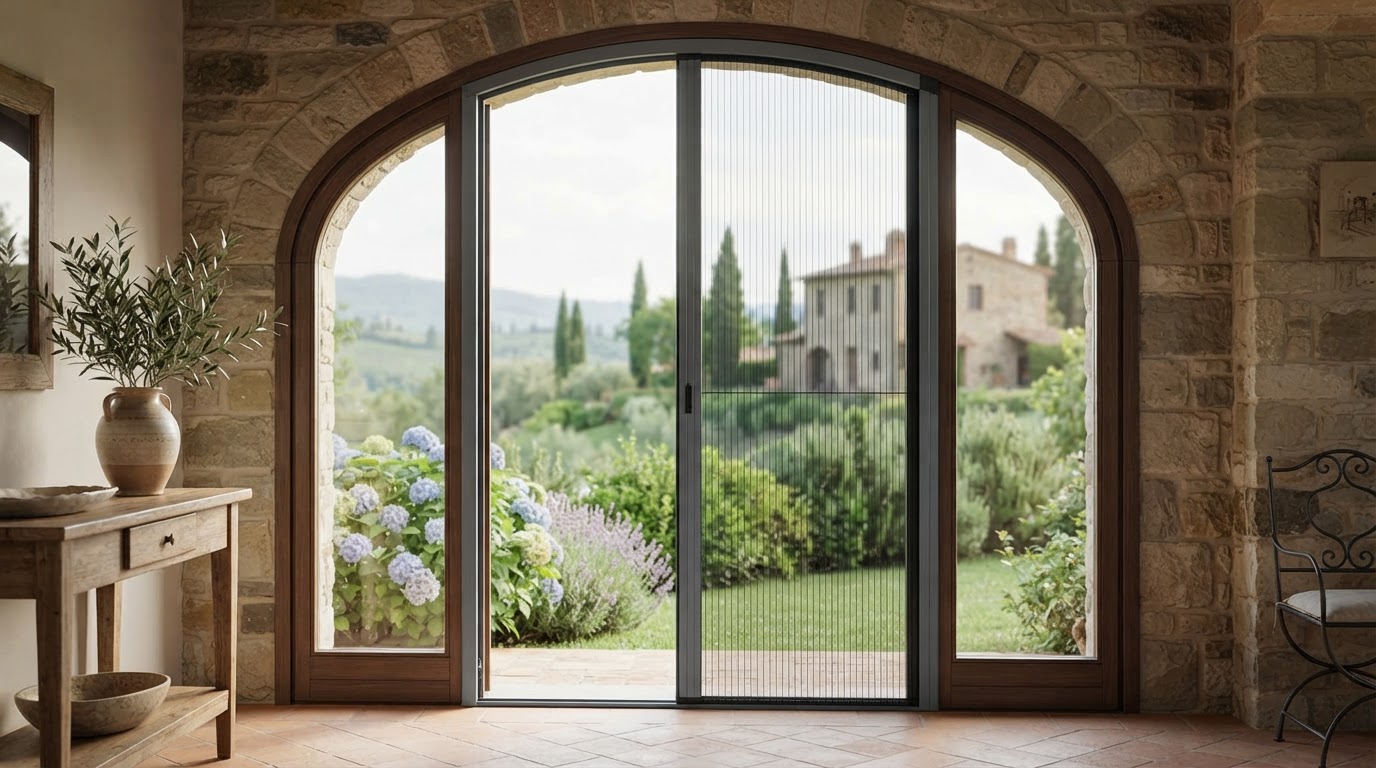 zanzariera su misura senza fori