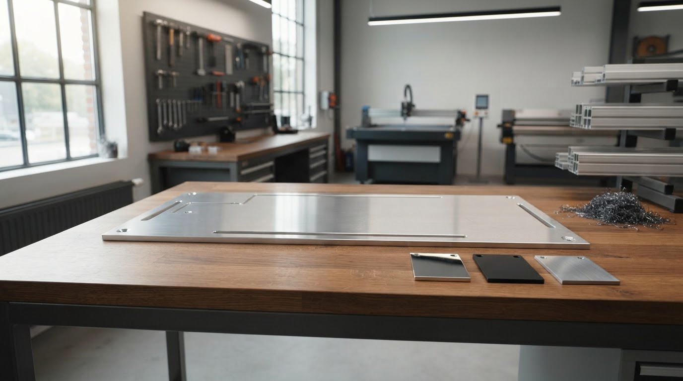 Aluminium plaat op maat