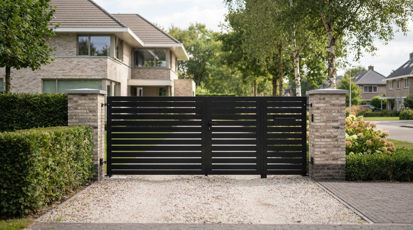 Aluminium poort op maat