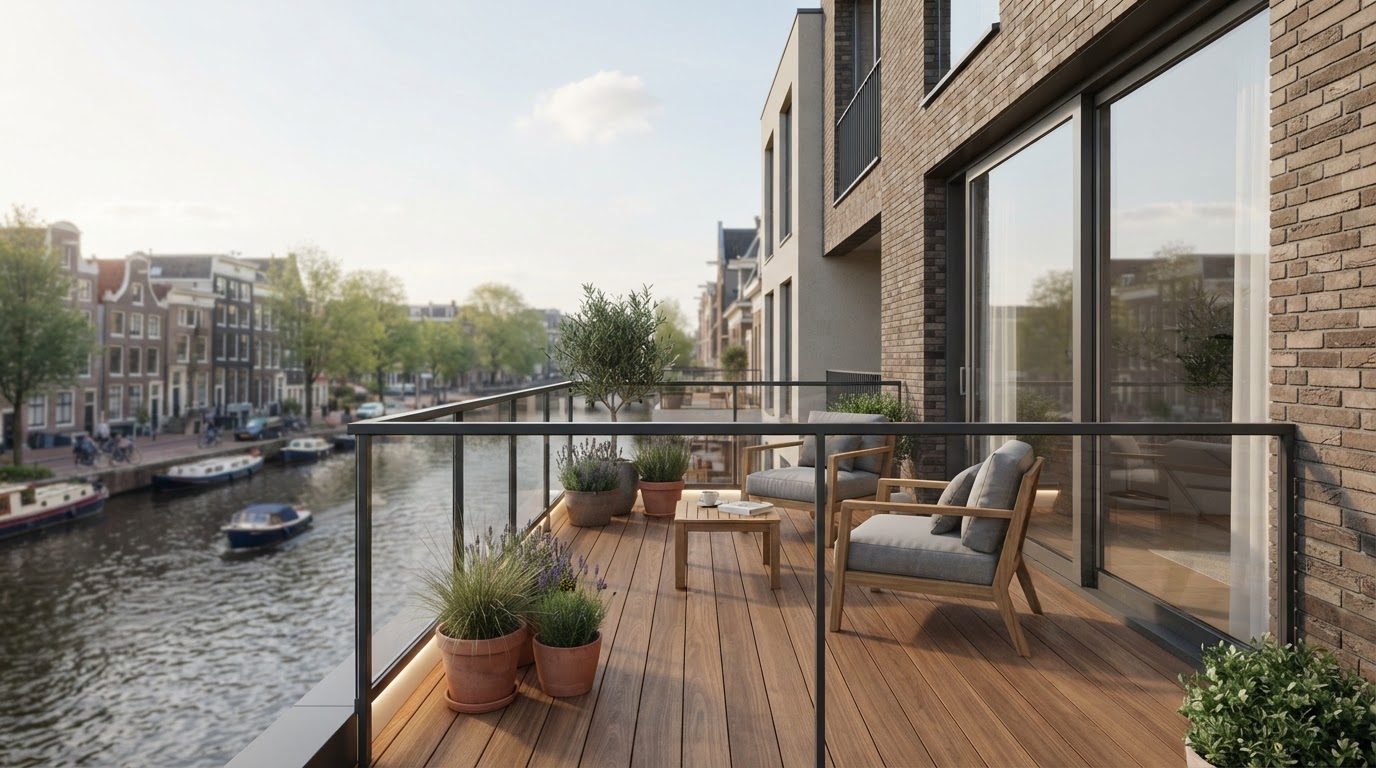 op maat gemaakt balkon