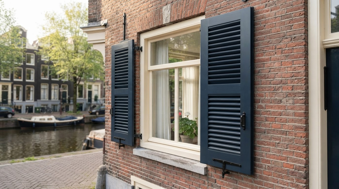 Buiten shutters op maat