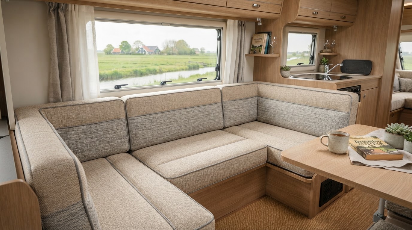caravan kussen op maat