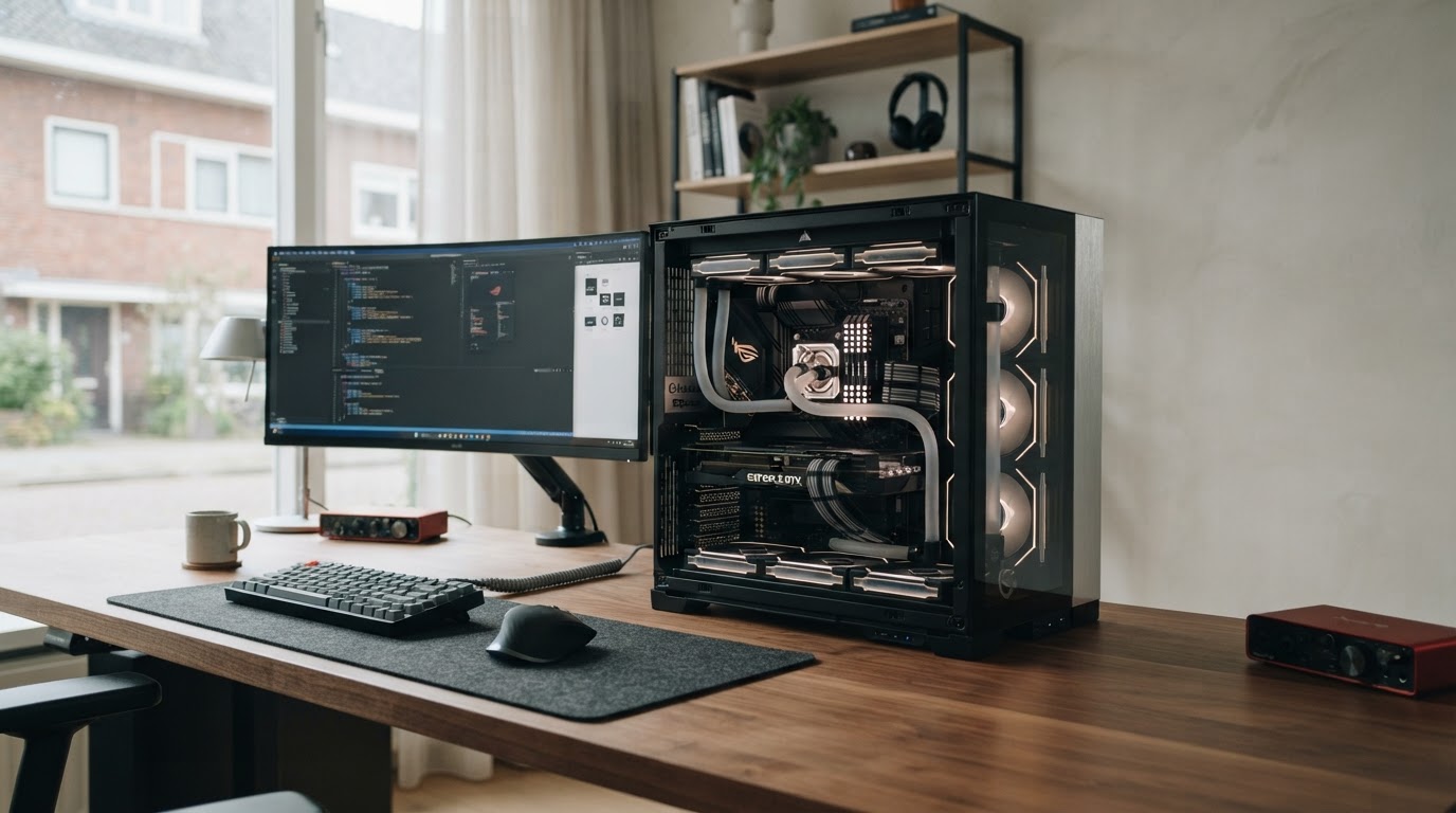 Custom computer build