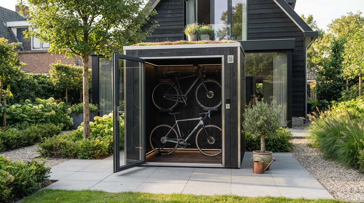 fietsenberging op maat