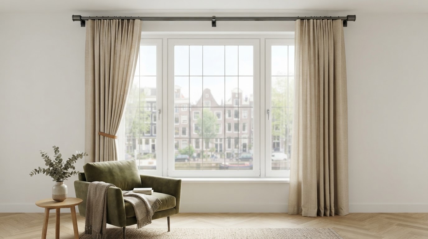 Gordijnroede op maat