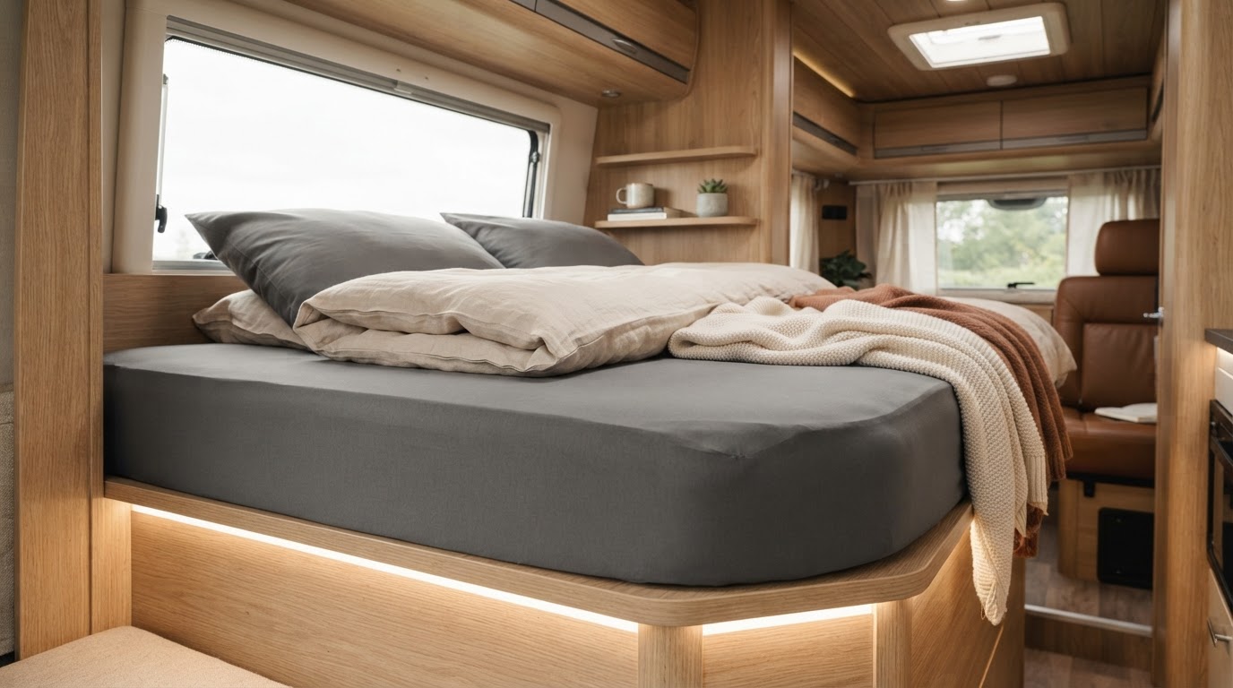 Hoeslaken op maat voor camper