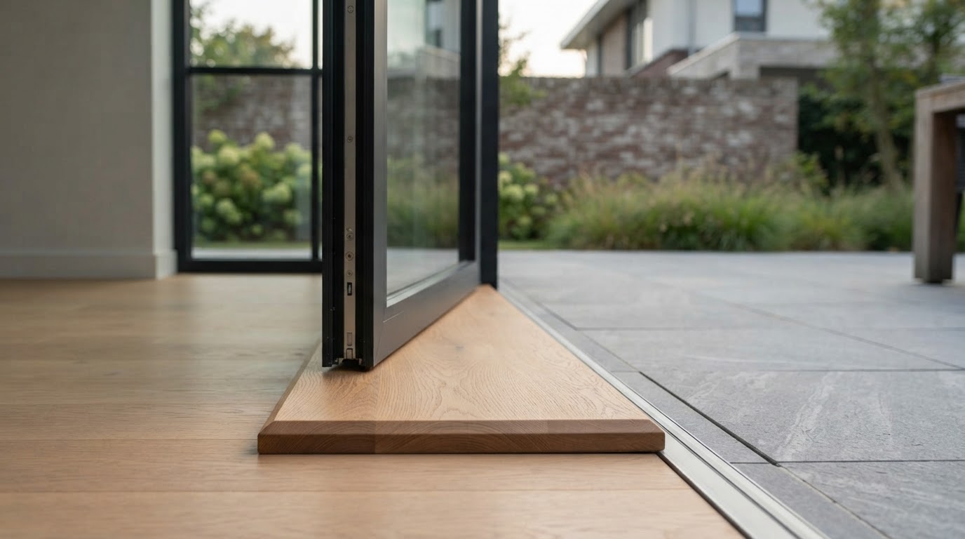 houten dorpel op maat