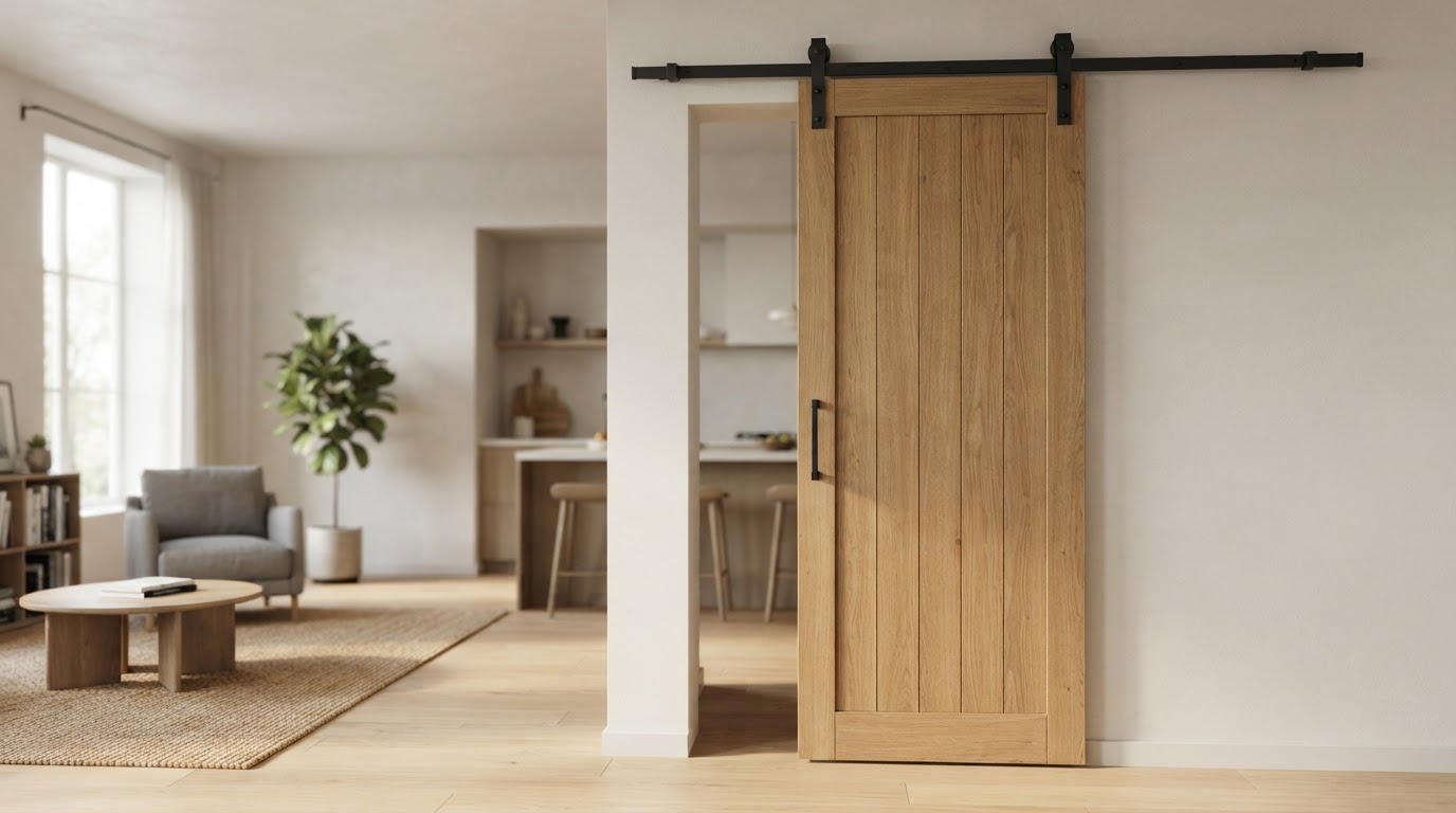 Houten schuifdeur op maat
