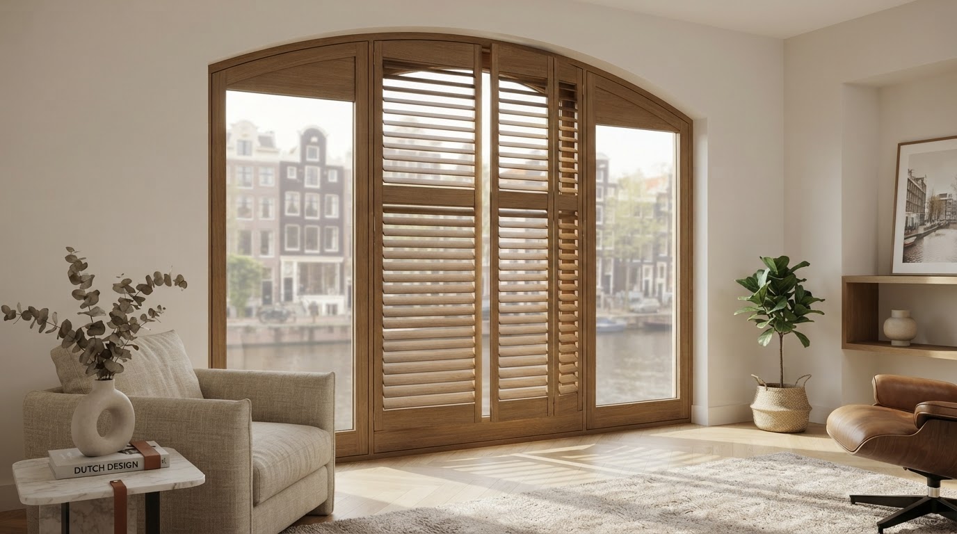 Houten shutters op maat
