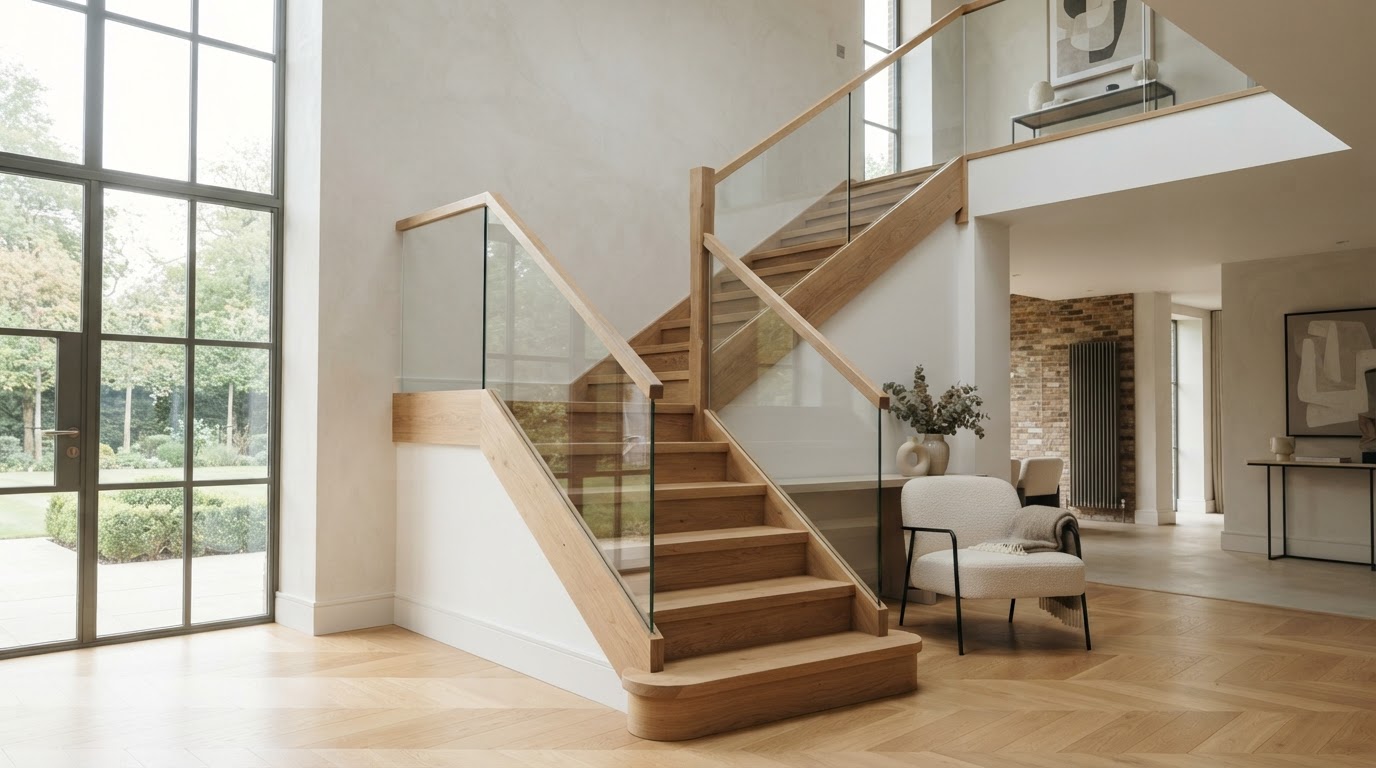 Houten trap op maat