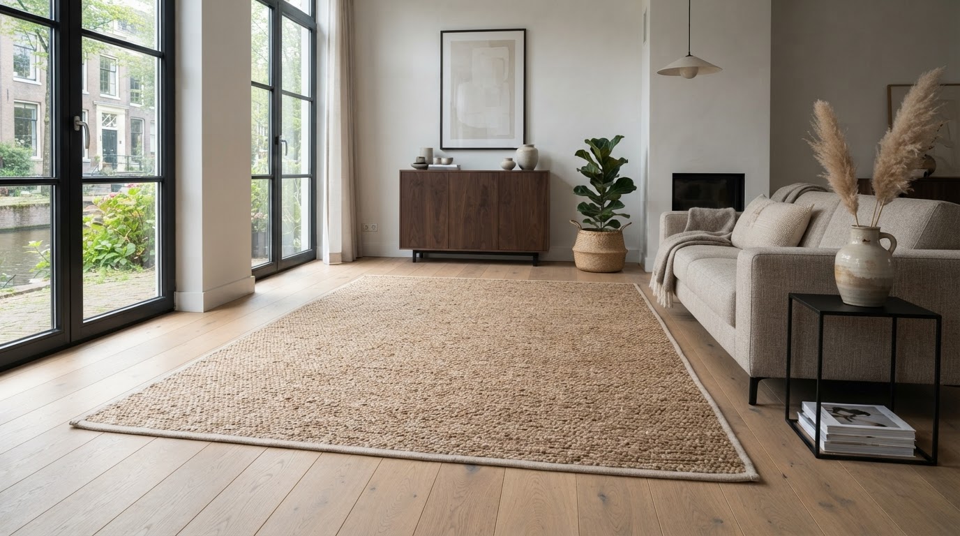 jute vloerkleed