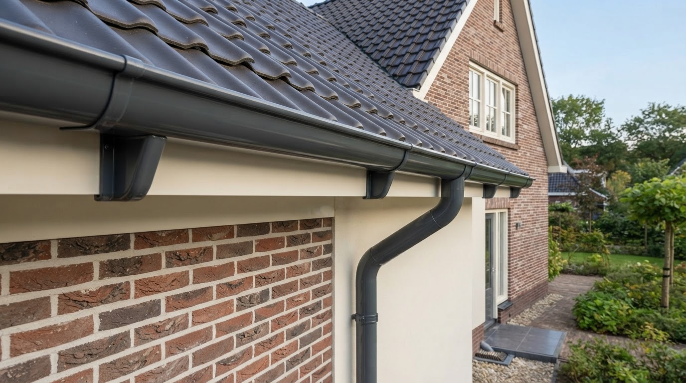 kunststof dakgoot op maat