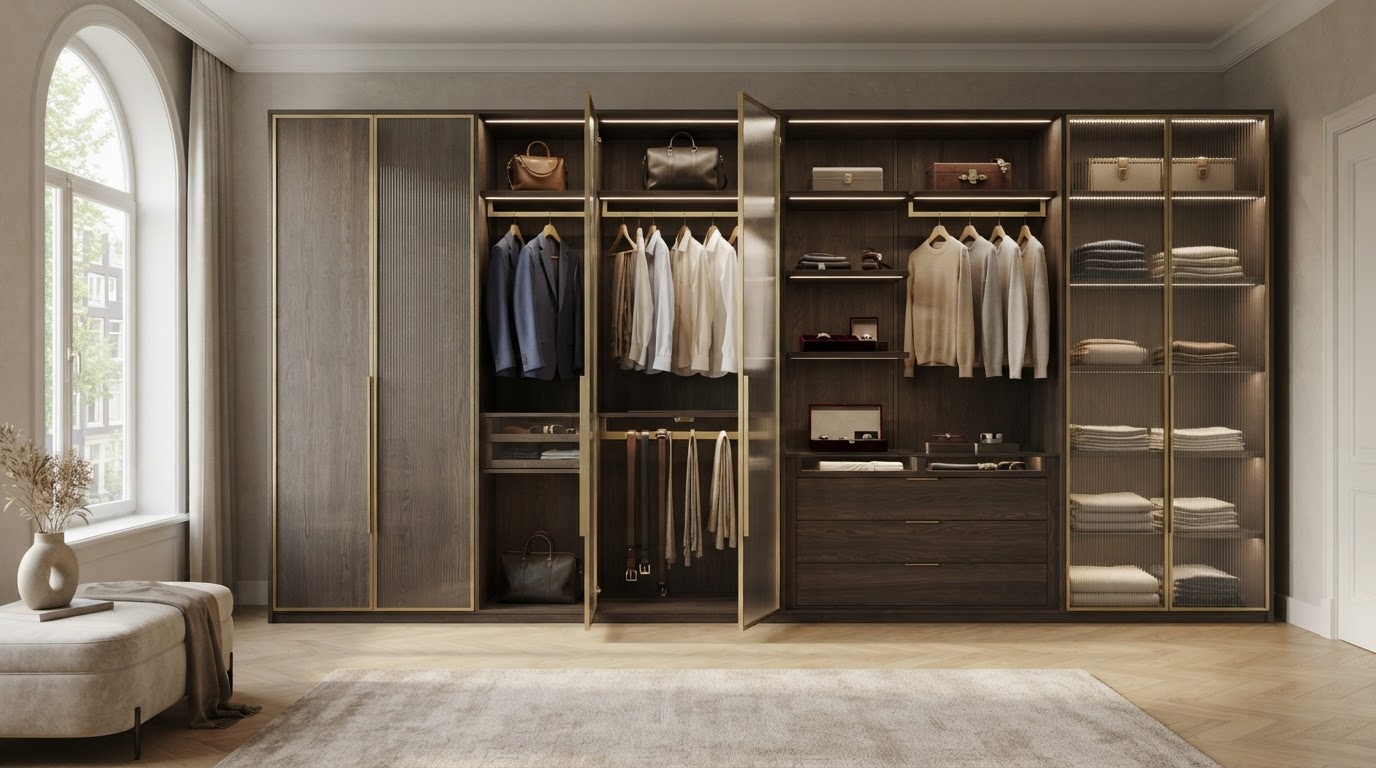 luxe kledingkast op maat
