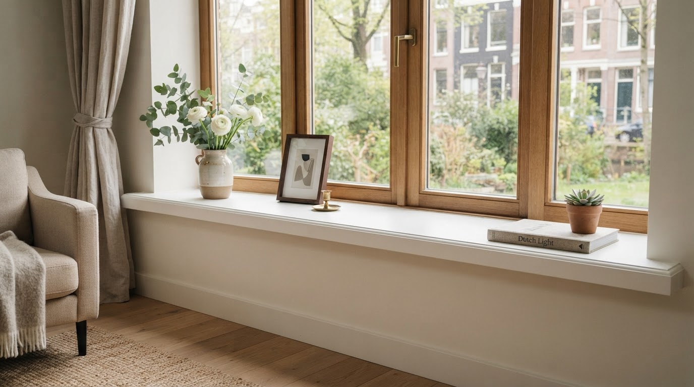 mdf vensterbank op maat