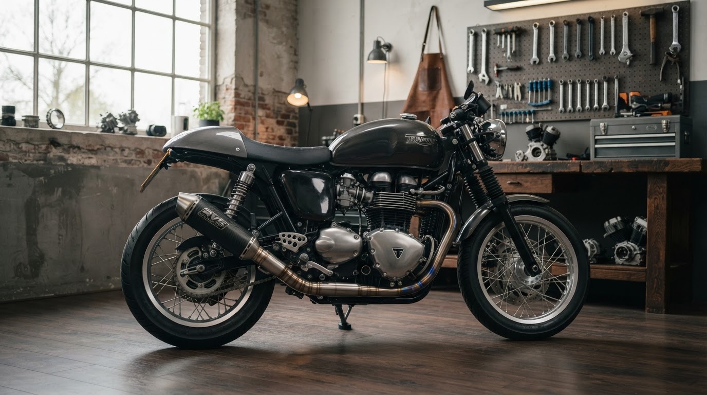 Custom motoruitlaat