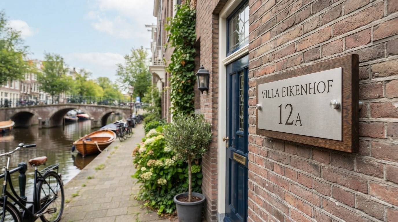 Naambord op maat
