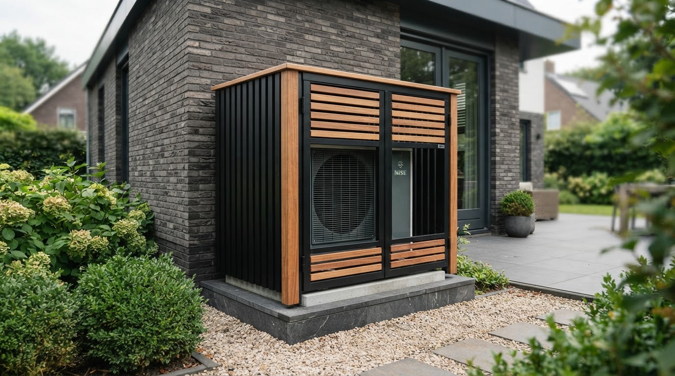 Omkasting warmtepomp op maat