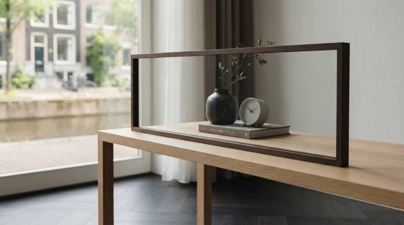 ontspiegeld glas op maat