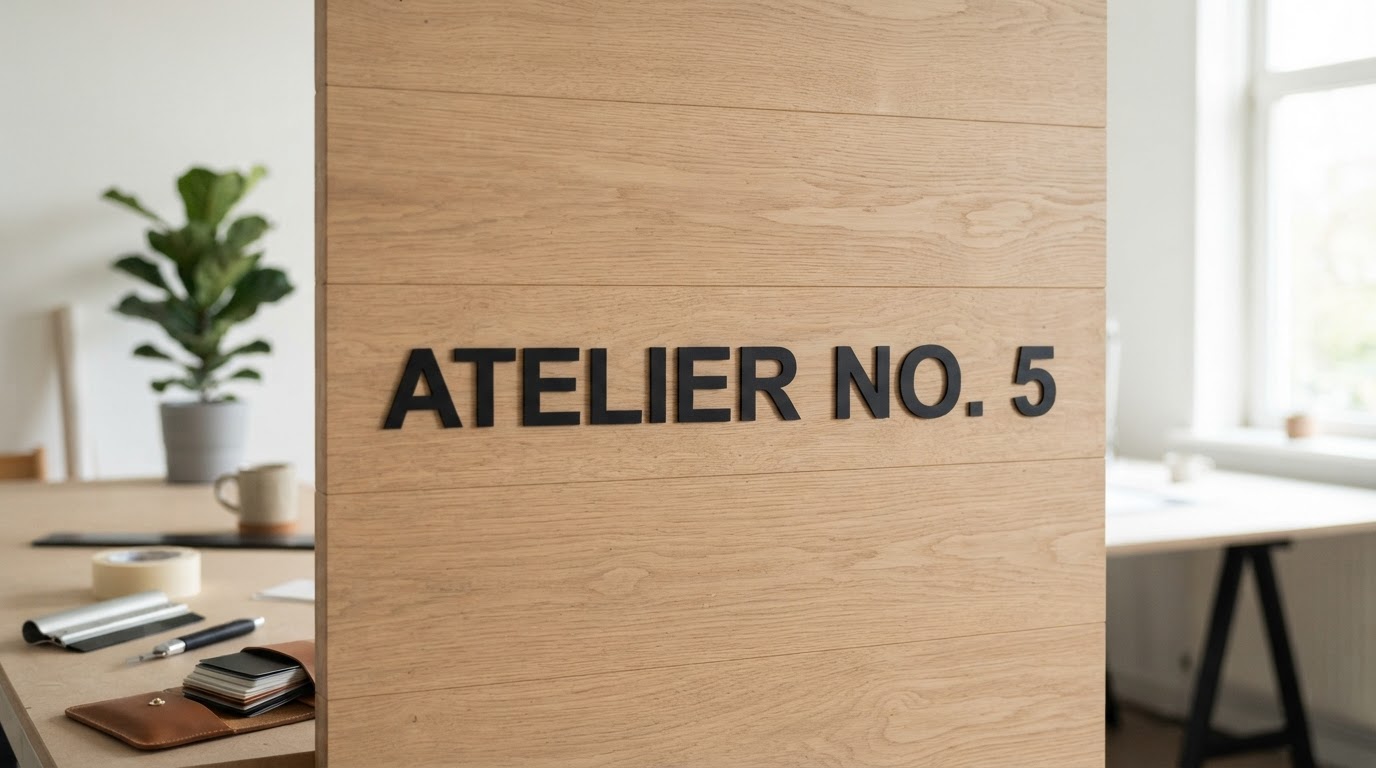 Plakletters op maat in verschillende lettertypes en kleuren
