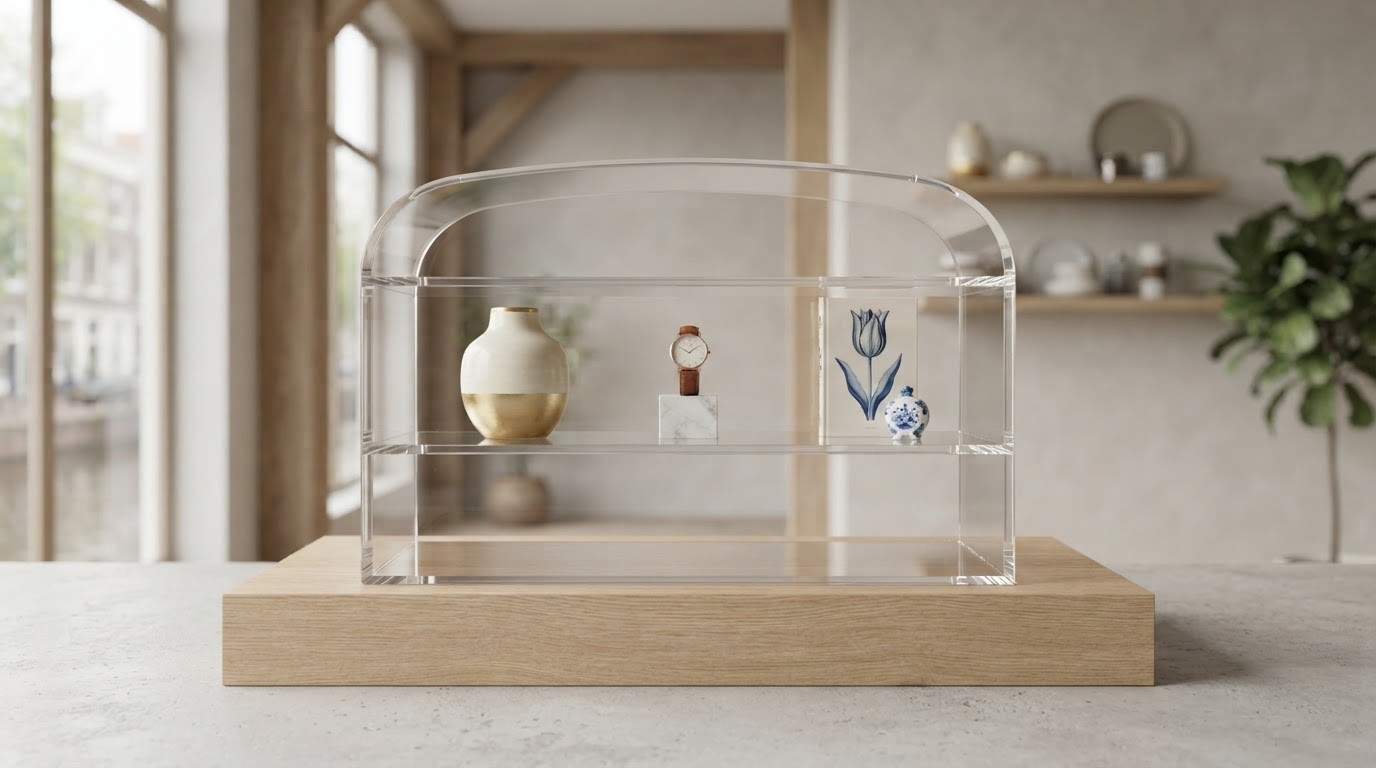 Plexiglas display op maat