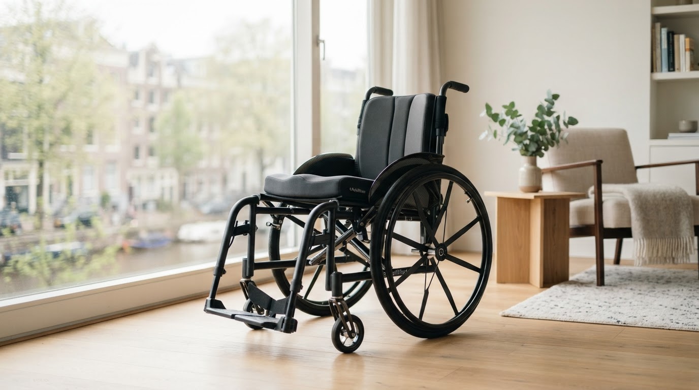 persoon in rolstoel op maat