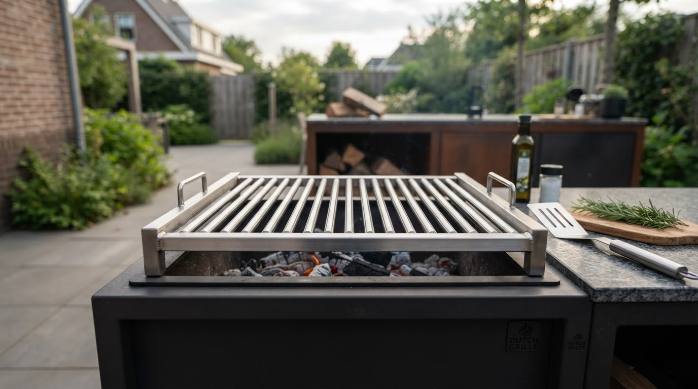 RVS BBQ rooster op maat