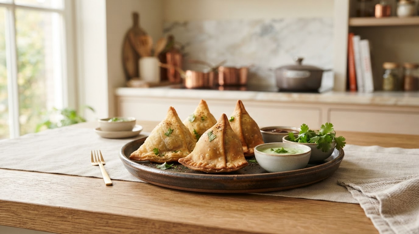 handgemaakte samosa op maat